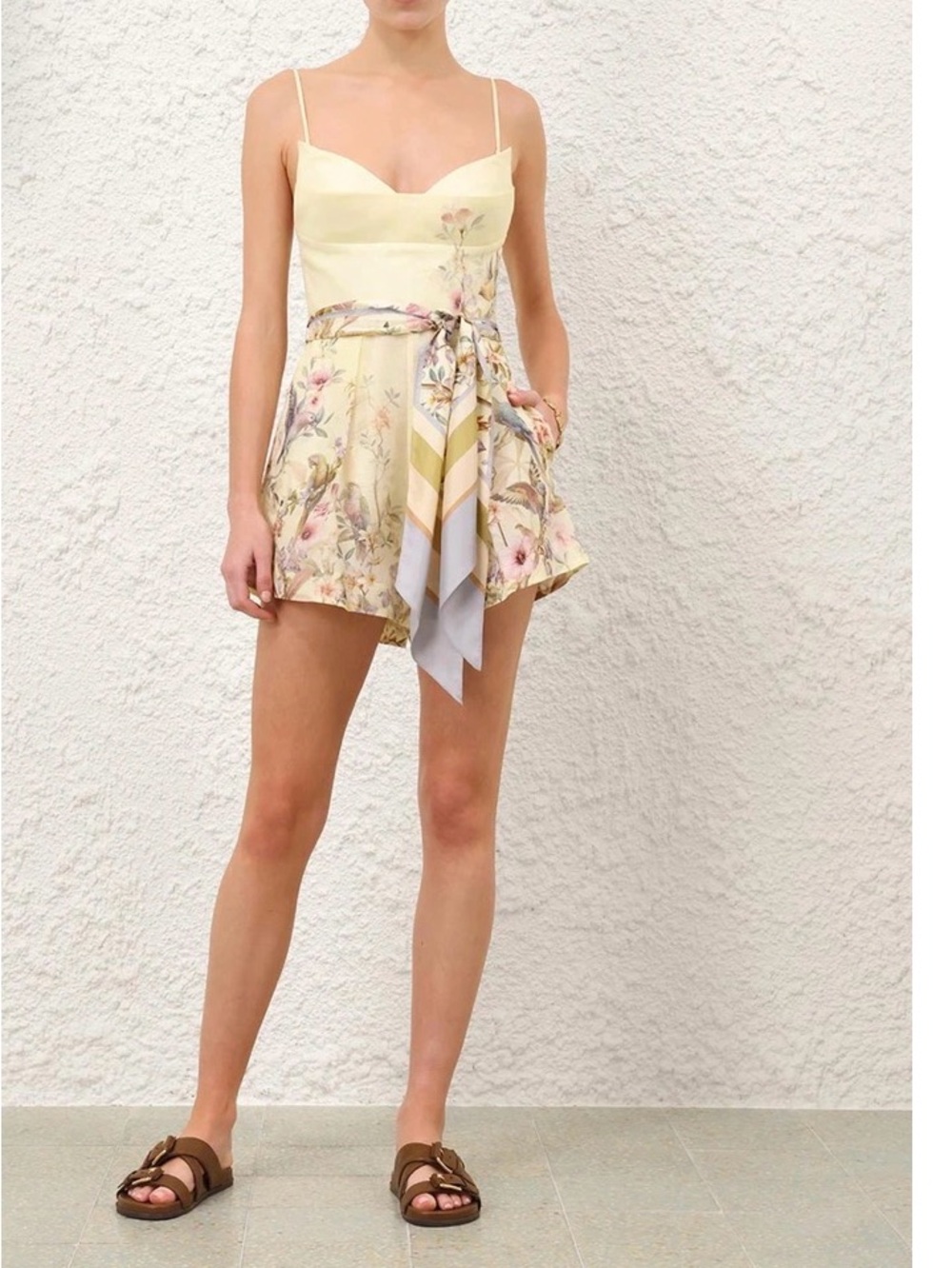 Zimmermann Rebellion fitted playsuit